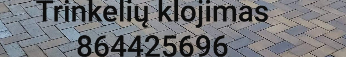 Trinkelių klojimas