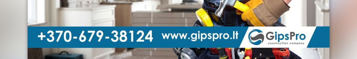 Gipso kartono montavimas 8 679 38124