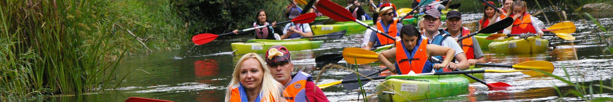 Baidarių nuoma Nakvynė Nameliai prie Jūros upės