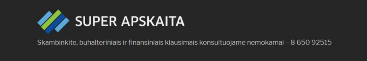 Buhalterinės apskaitos paslaugos