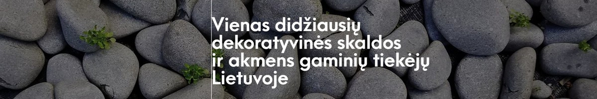 Dekoratyvinė skalda, akmenukai