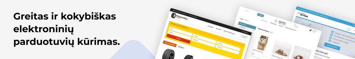 Greatshop - el. parduotuvių kūrimas