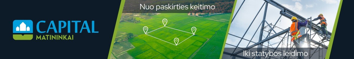 Visų tipų kadastriniai matavimai!