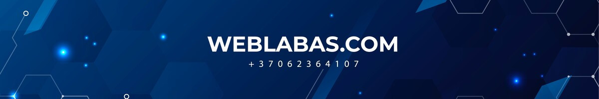 Logotipų kūrimas, grafikos dizainas / Weblabas
