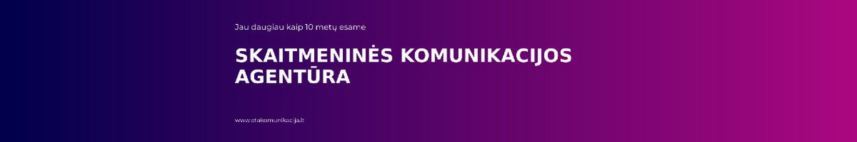 Visos skaitmeninės komunikacijos paslaugos vienoje vietoje