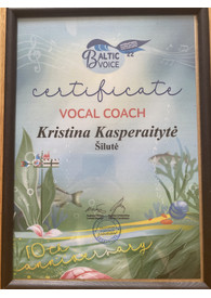 Sertifikatai, pažymėjimai ir kt.