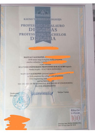 Sertifikatai, pažymėjimai ir kt.