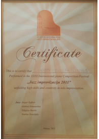 Sertifikatai, pažymėjimai ir kt.