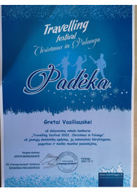Sertifikatai, pažymėjimai ir kt.