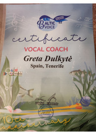 Sertifikatai, pažymėjimai ir kt.