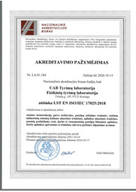Sertifikatai, pažymėjimai ir kt.