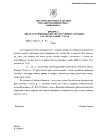 Sertifikatai, pažymėjimai ir kt.