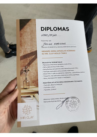 Sertifikatai, pažymėjimai ir kt.