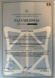 Sertifikatai, pažymėjimai ir kt.