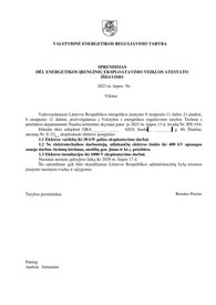 Sertifikatai, pažymėjimai ir kt.