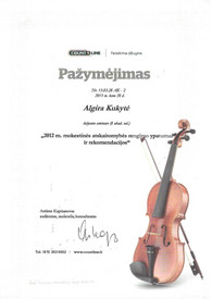Sertifikatai, pažymėjimai ir kt.