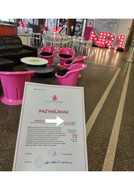 Sertifikatai, pažymėjimai ir kt.