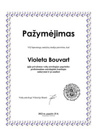 Sertifikatai, pažymėjimai ir kt.