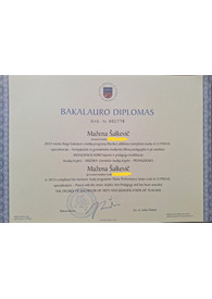 Sertifikatai, pažymėjimai ir kt.