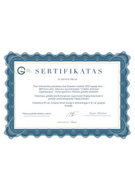 Sertifikatai, pažymėjimai ir kt.