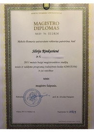 Sertifikatai, pažymėjimai ir kt.