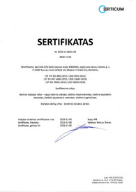 Sertifikatai, pažymėjimai ir kt.