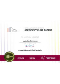 Sertifikatai, pažymėjimai ir kt.