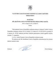 Sertifikatai, pažymėjimai ir kt.