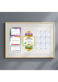 Sertifikatai, pažymėjimai ir kt.