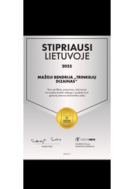 Sertifikatai, pažymėjimai ir kt.
