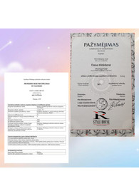 Sertifikatai, pažymėjimai ir kt.