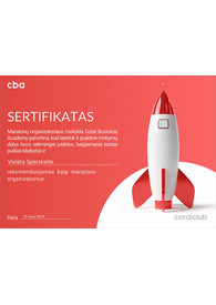 Sertifikatai, pažymėjimai ir kt.