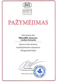 Sertifikatai, pažymėjimai ir kt.