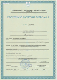 Sertifikatai, pažymėjimai ir kt.