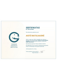 Sertifikatai, pažymėjimai ir kt.
