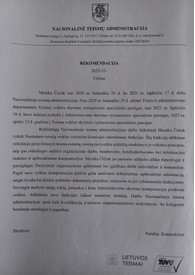Sertifikatai, pažymėjimai ir kt.