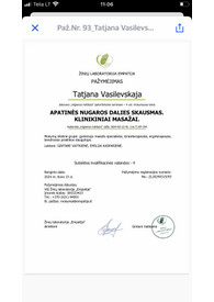 Sertifikatai, pažymėjimai ir kt.