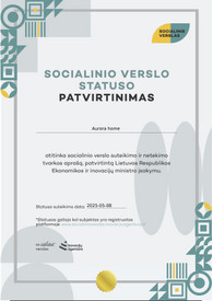 Sertifikatai, pažymėjimai ir kt.