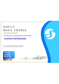 Sertifikatai, pažymėjimai ir kt.
