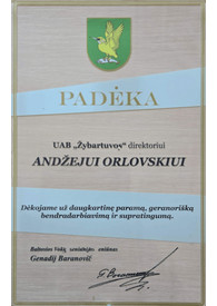Sertifikatai, pažymėjimai ir kt.