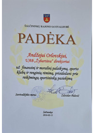 Sertifikatai, pažymėjimai ir kt.