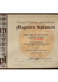 Sertifikatai, pažymėjimai ir kt.