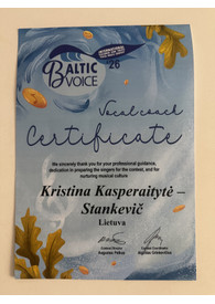 Sertifikatai, pažymėjimai ir kt.