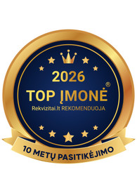 Sertifikatai, pažymėjimai ir kt.