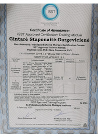 Sertifikatai, pažymėjimai ir kt.