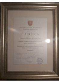 Sertifikatai, pažymėjimai ir kt.