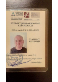 Sertifikatai, pažymėjimai ir kt.