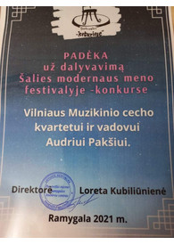 Sertifikatai, pažymėjimai ir kt.