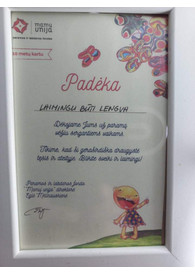 Sertifikatai, pažymėjimai ir kt.