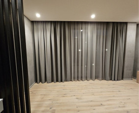 Užuolaidų siuvimas medinės žaliuzės bėgeliai montavimas / Užuolaidų siuvimas / Darbų pavyzdys ID 2986450